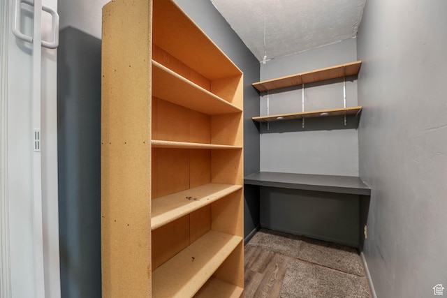 view of storage room