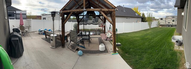 1783 E 2000 S, Naples, UT 84078 - view of yard featuring a gazebo