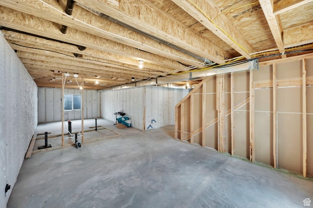 524 E Farmer Alumni Dr S, South Salt Lake, UT 84106 - view of unfinished basement