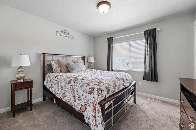 7886 N Bridleway Rd, Eagle Mountain, UT 84005 - carpeted bedroom featuring baseboards and a textured ceiling