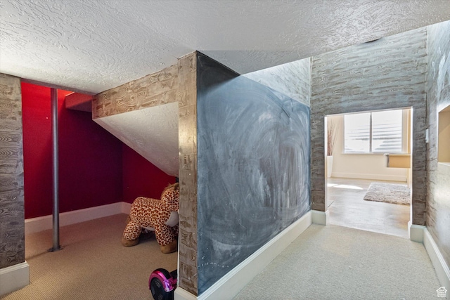 442 E Brew Rd, Draper, UT 84020 - bonus room featuring a textured ceiling, carpet floors, and baseboards
