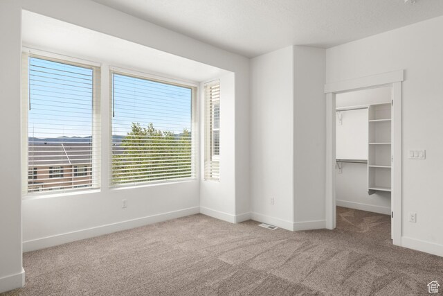 4584 W Daybreak Rim Way S, Jordan, UT 84009 - unfurnished bedroom with carpet floors, baseboards, a walk in closet, and a closet