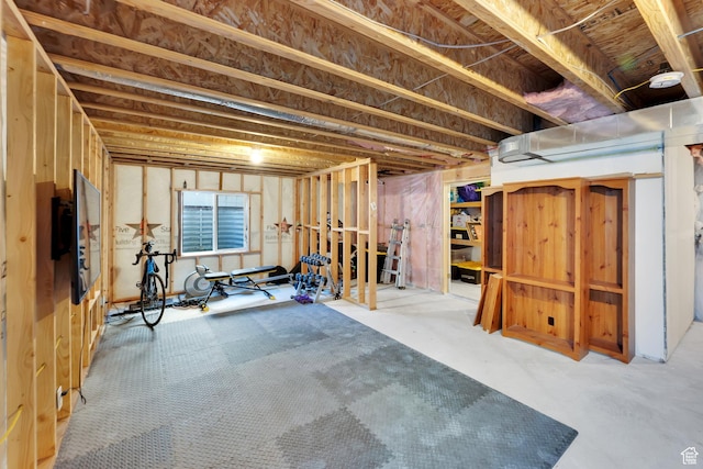 7208 N Silver Spring Way, Eagle Mountain, UT 84005 - view of unfinished below grade area