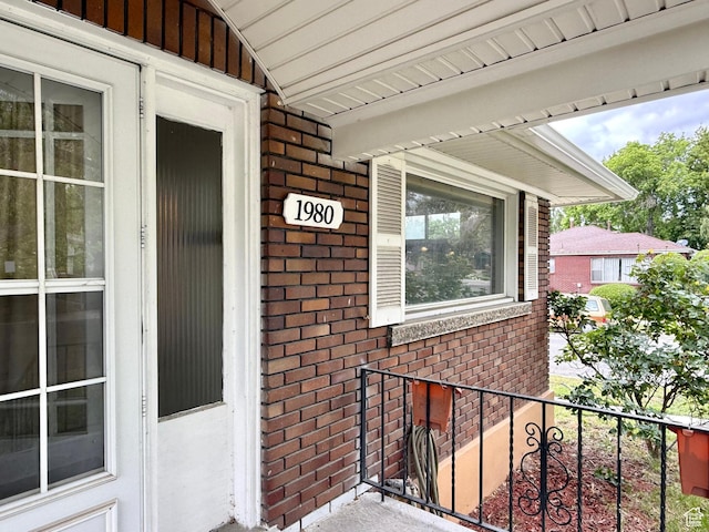 1980 S 600 E, Salt Lake City, UT 84105 - entrance to property featuring brick siding