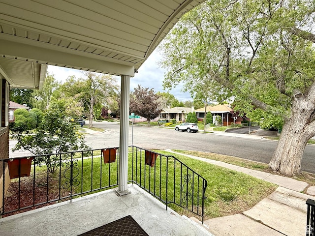 1980 S 600 E, Salt Lake City, UT 84105 - porch featuring a yard and a residential view