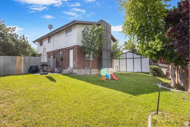 8316 S Carmen Ct E, Sandy, UT 84070 - back of house featuring brick siding and entry steps