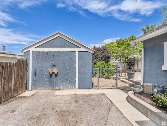 7409 S Main St W, Midvale, UT 84047 - view of shed with a gate
