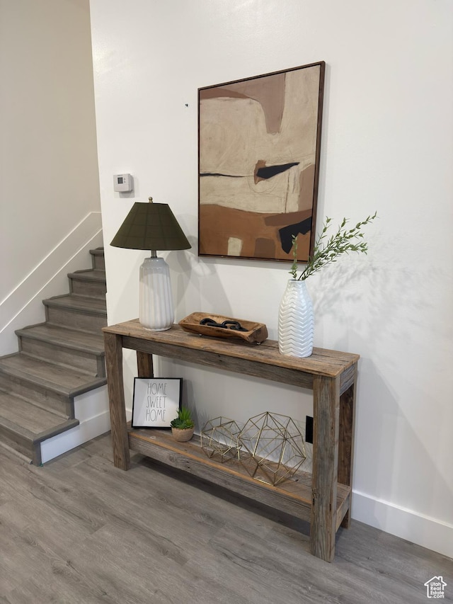 4868 W Seneca Rd S, West Valley City, UT 84120 - detailed view of wood finished floors and baseboards