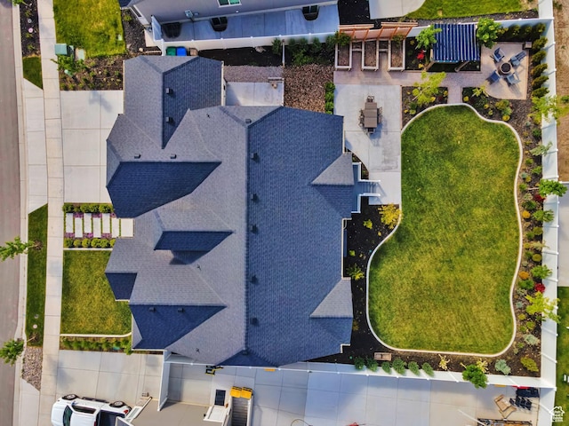 3864 W Safflower Dr, Lehi, UT 84043 - bird's eye view