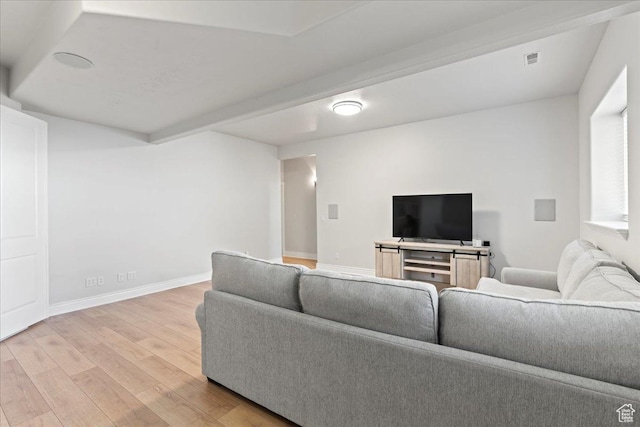 14771 S Brewster Dr, Draper, UT 84020 - living room featuring light wood finished floors and baseboards
