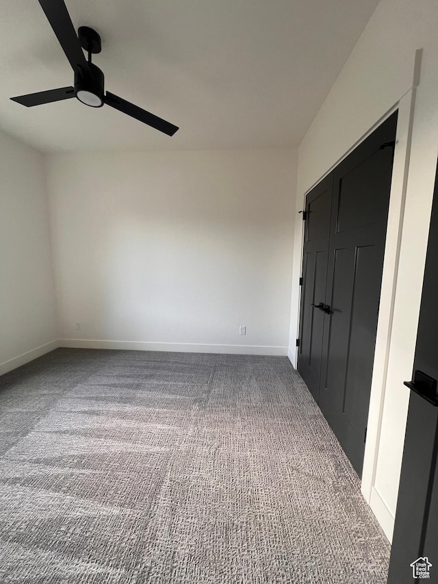 1234 N 4925 W, Plain City, UT 84404 - unfurnished room featuring a ceiling fan, carpet, and baseboards
