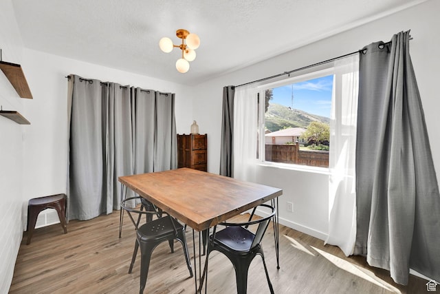 2890 Wheelock Ave, Ogden, UT 84403 - dining area featuring light wood finished floors and baseboards