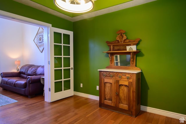 2763 N Hills Dr, Layton, UT 84040 - office featuring wood finished floors and baseboards