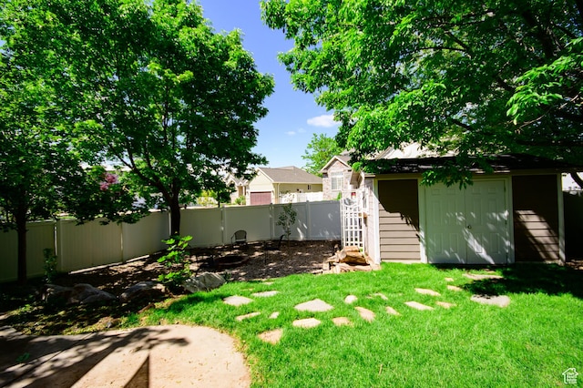 2763 N Hills Dr, Layton, UT 84040 - view of yard