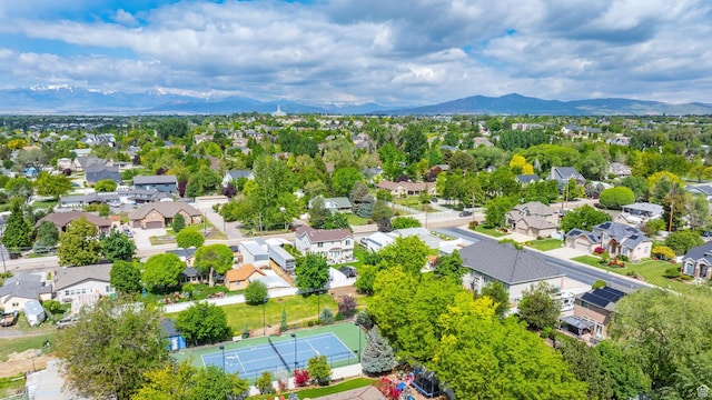 531 W Glendon Way, Pleasant Grove, UT 84062 - aerial view of residential area featuring a mountainous background