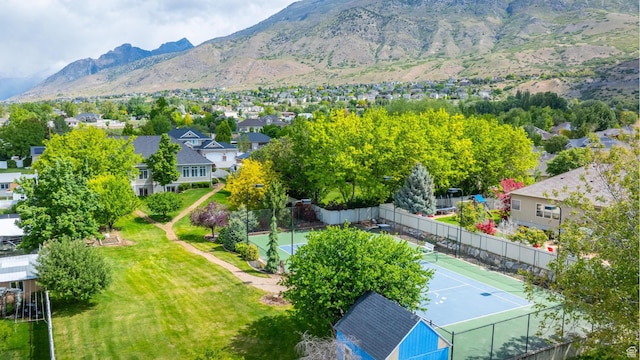531 W Glendon Way, Pleasant Grove, UT 84062 - aerial view of residential area featuring mountains