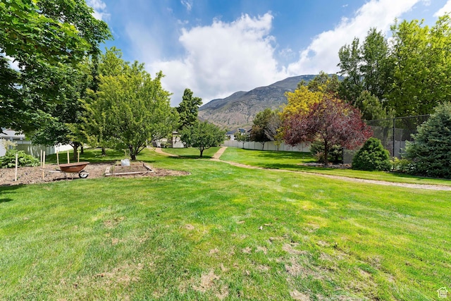 531 W Glendon Way, Pleasant Grove, UT 84062 - view of yard with a mountain view