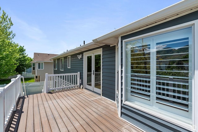 1516 N Willow Valley Dr W, Centerville, UT 84014 - deck with french doors