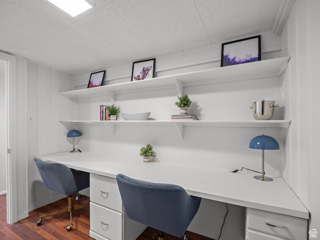 1067 S 400 E, Salt Lake City, UT 84111 - office space featuring built in desk and dark wood-type flooring