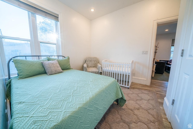 59 E 300 N, Ephraim, UT 84627 - bedroom featuring multiple windows, baseboards, and recessed lighting