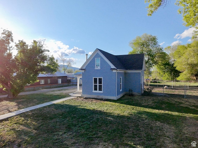 59 E 300 N, Ephraim, UT 84627 - view of side of home featuring stucco siding