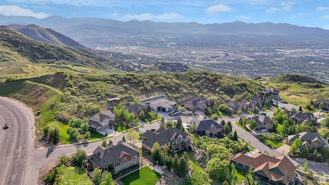 14708 S Woods Landing Ct E, Draper, UT 84020 - view of property location featuring a mountain backdrop and nearby suburban area