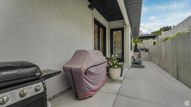 14708 S Woods Landing Ct E, Draper, UT 84020 - view of patio with area for grilling