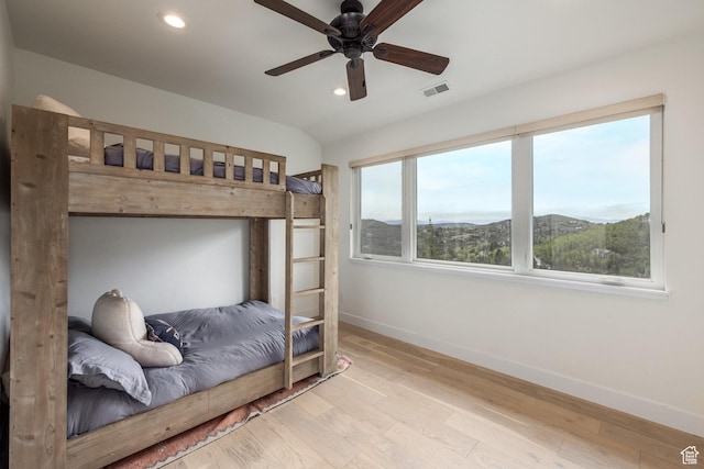 7189 N Hitching Post Dr W, Park City, UT 84098 - bedroom featuring baseboards, recessed lighting, and wood finished floors