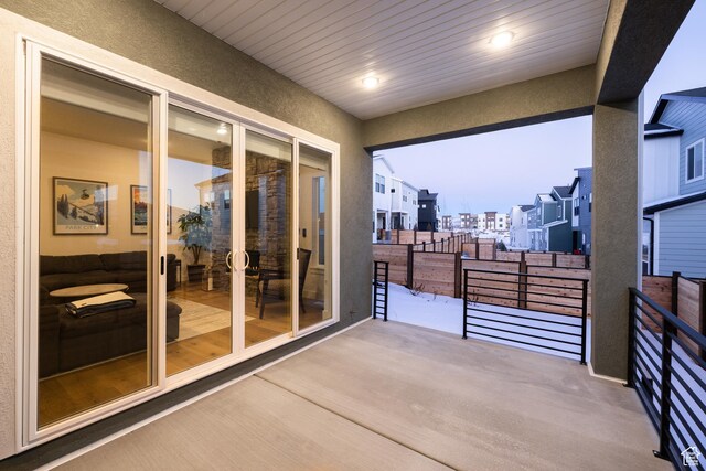6592 Purple Poppy Ln Unit 117, Park City, UT 84098 - view of patio / terrace featuring a balcony