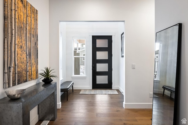 6592 Purple Poppy Ln Unit 117, Park City, UT 84098 - foyer featuring wood finished floors and baseboards
