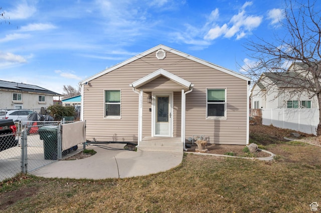 1632 W Whitlock Ave, West Valley City, UT 84119 - bungalow-style house with a gate