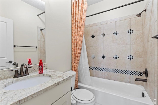 10451 S Abbott Way S, Jordan, UT 84009 - bathroom with shower / bath combo, toilet, and vanity