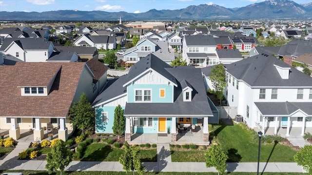 10451 S Abbott Way S, Jordan, UT 84009 - aerial view of residential area with mountains