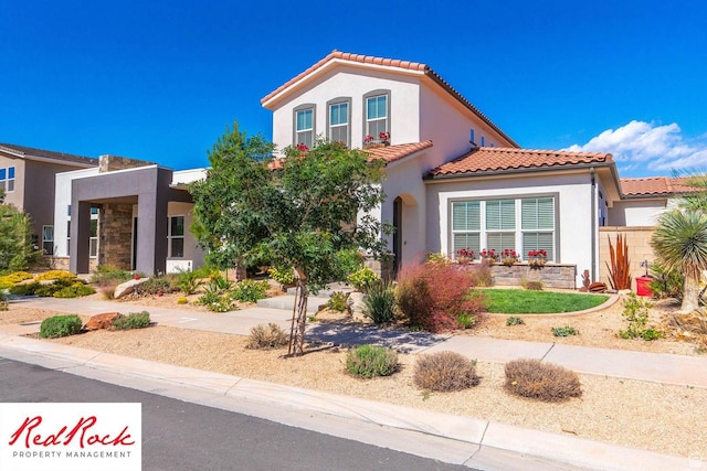 0, St. George, UT 84790 - mediterranean / spanish-style house featuring a tiled roof and stucco siding