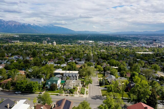 520 N H St E, Salt Lake City, UT 84103 - aerial view of a mountain backdrop