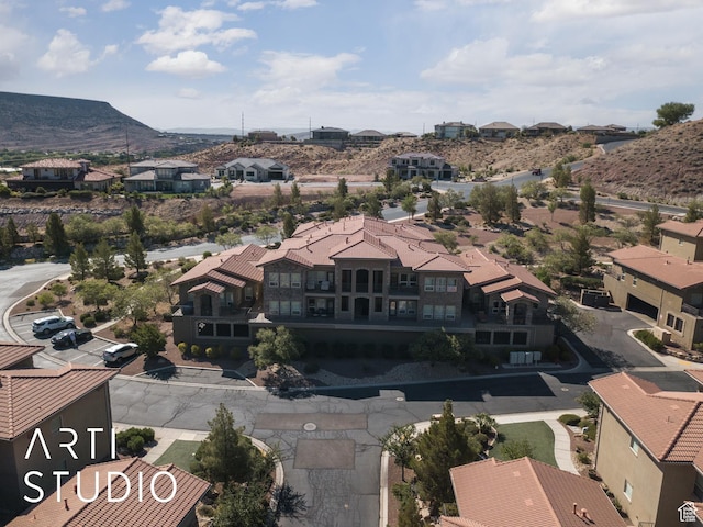 280 S Luce Del Sol Dr Unit 316, St George, UT 84770 - aerial view of residential area featuring mountains
