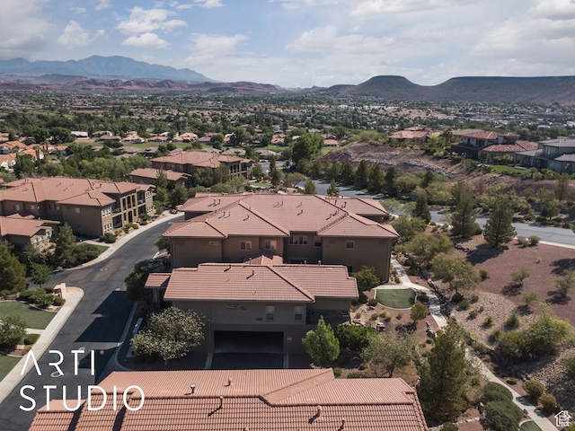 280 S Luce Del Sol Dr Unit 316, St George, UT 84770 - aerial perspective of suburban area with a mountainous background