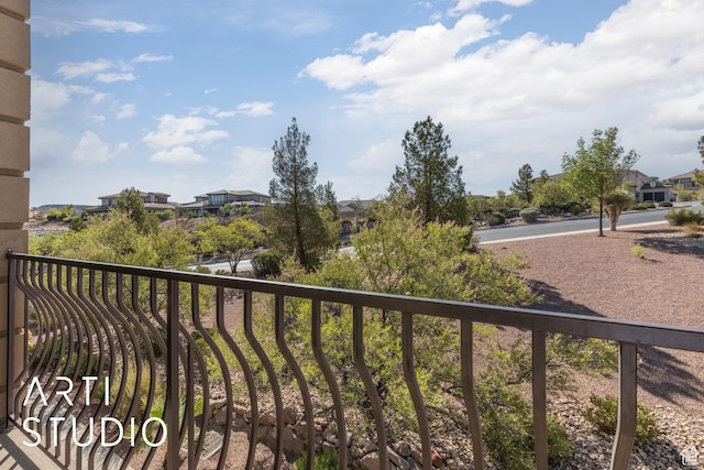 280 S Luce Del Sol Dr Unit 316, St George, UT 84770 - balcony with a residential view