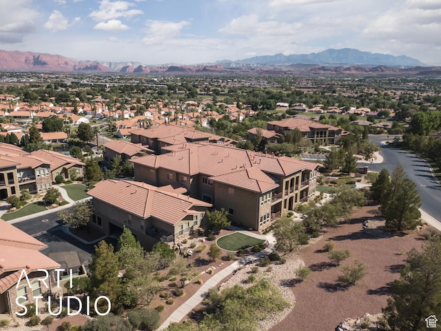 280 S Luce Del Sol Dr Unit 316, St George, UT 84770 - aerial view of residential area with mountains