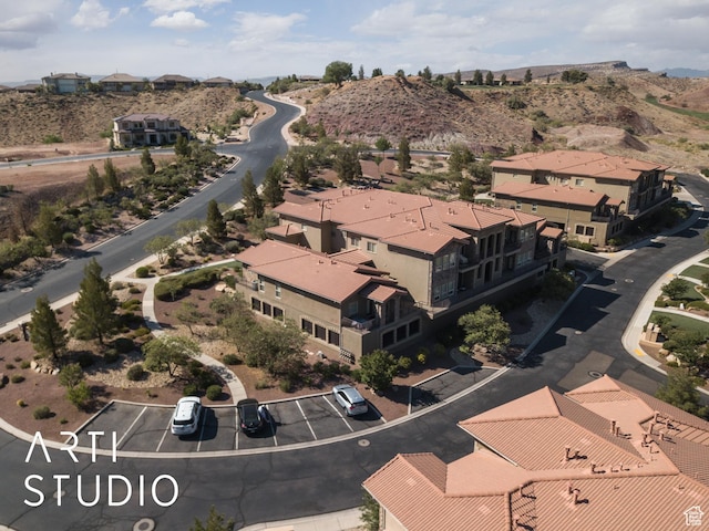 280 S Luce Del Sol Dr Unit 316, St George, UT 84770 - aerial overview of property's location with a mountain backdrop