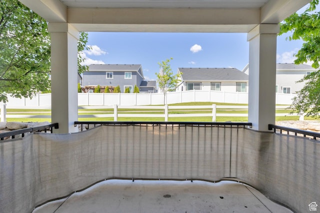 13092 S Tortola Dr Unit 101, Herriman, UT 84096 - view of patio / terrace with a residential view