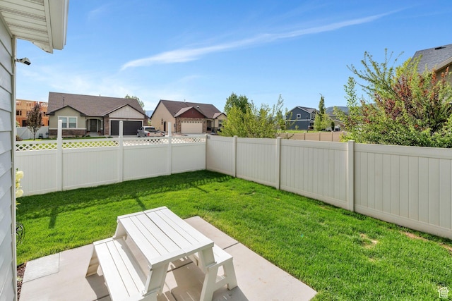 488 E Acord Way, Heber City, UT 84032 - view of yard with a residential view and a patio area