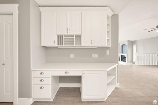 304 N 1000 E, Hyde Park, UT 84318 - unfurnished office featuring built in study area and a ceiling fan