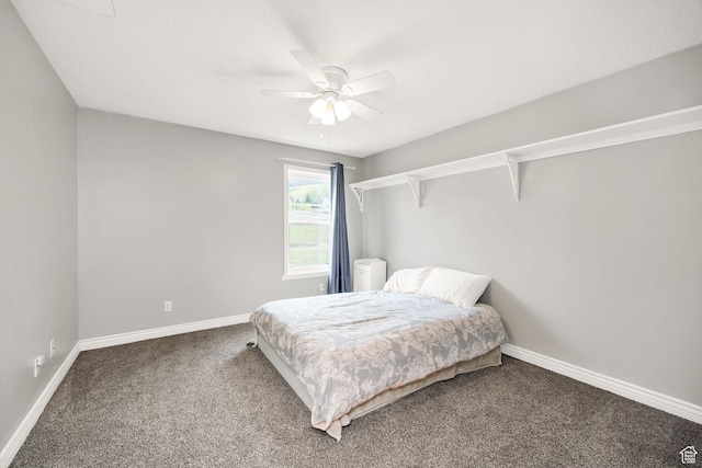 304 N 1000 E, Hyde Park, UT 84318 - carpeted bedroom with baseboards and ceiling fan