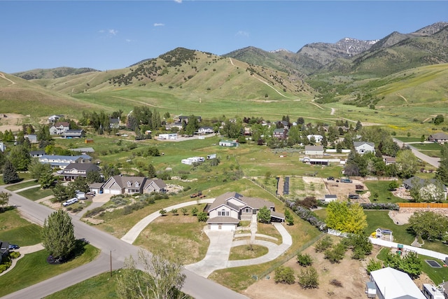 304 N 1000 E, Hyde Park, UT 84318 - aerial view of residential area with a mountainous background