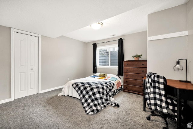 304 N 1000 E, Hyde Park, UT 84318 - bedroom featuring carpet, a closet, and baseboards