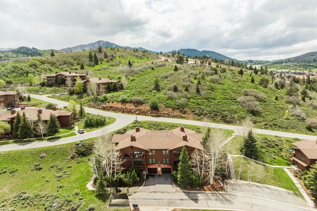 8430 Gambel Dr Unit Q23, Park City, UT 84098 - view from above of property with a mountain backdrop