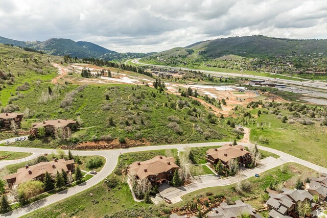 8430 Gambel Dr Unit Q23, Park City, UT 84098 - aerial view of property's location featuring mountains