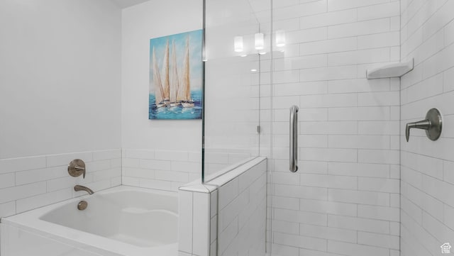 5241 W S Jordan Pkwy, South Jordan, UT 84009 - bathroom featuring a stall shower and a garden tub