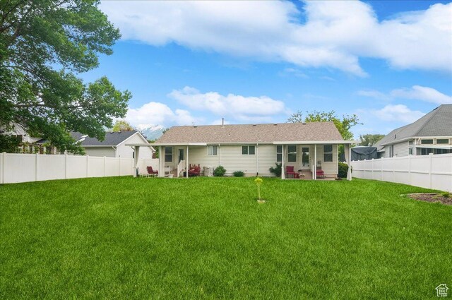 432 S 755 E, Layton, UT 84041 - back of property featuring a patio area